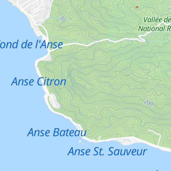 Map of Cabris