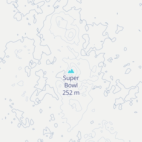 Map of Super Bowl