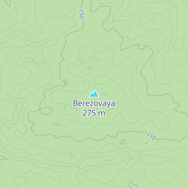 Map of Berezovaya