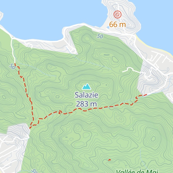 Map of Salazie