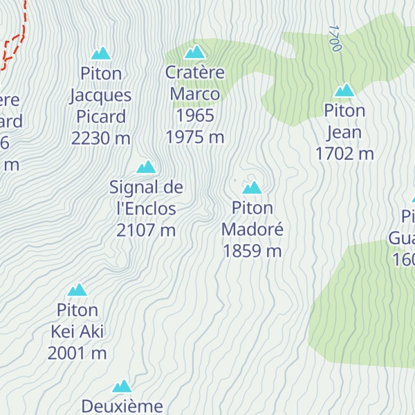 Map of Cratère Ducrot