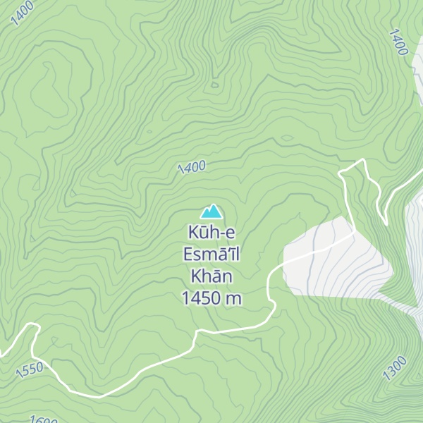 Map of Kūh-e Esmā‘īl Khān