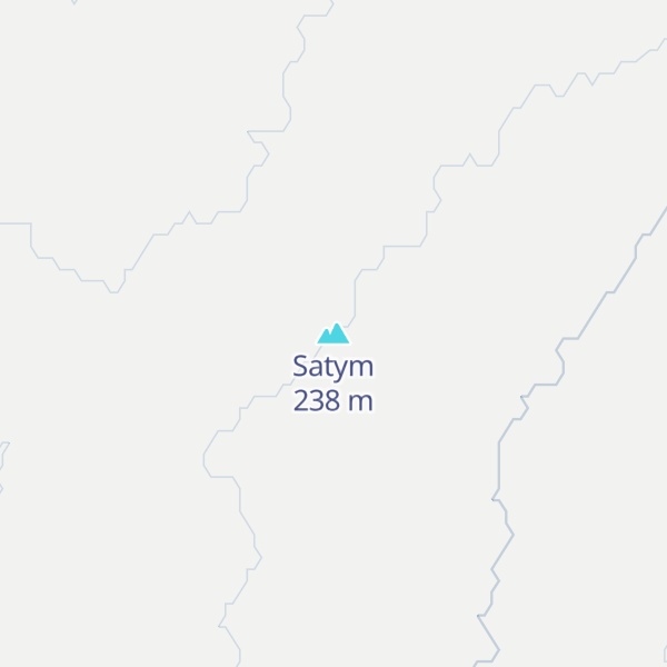 Map of Satym