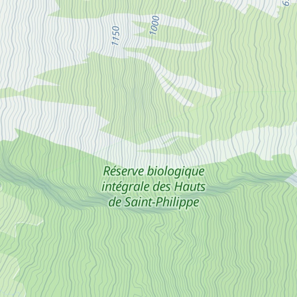 Map of Piton Fréri