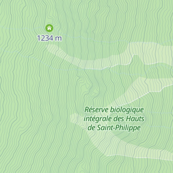 Map of Pitons des Citrons Galets