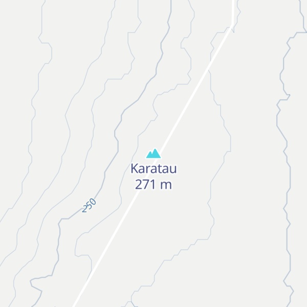 Map of Karatau
