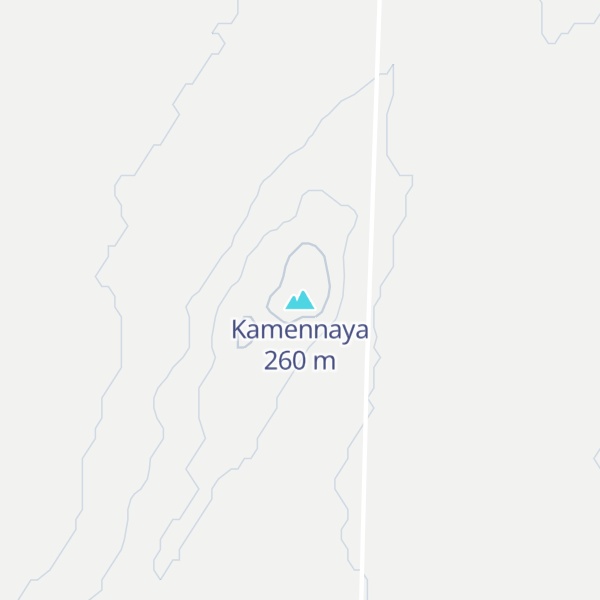Map of Kamennaya