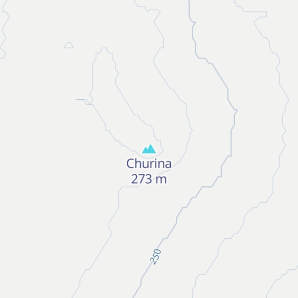 Map of Churina