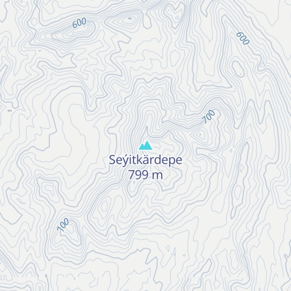 Map of Seýitkärdepe