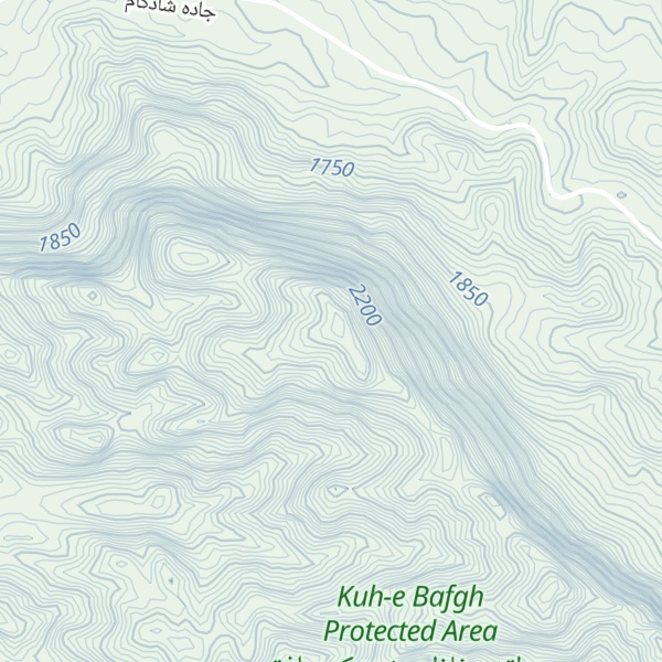 Map of Kūh-e Darreh-ye Ḩowẕī