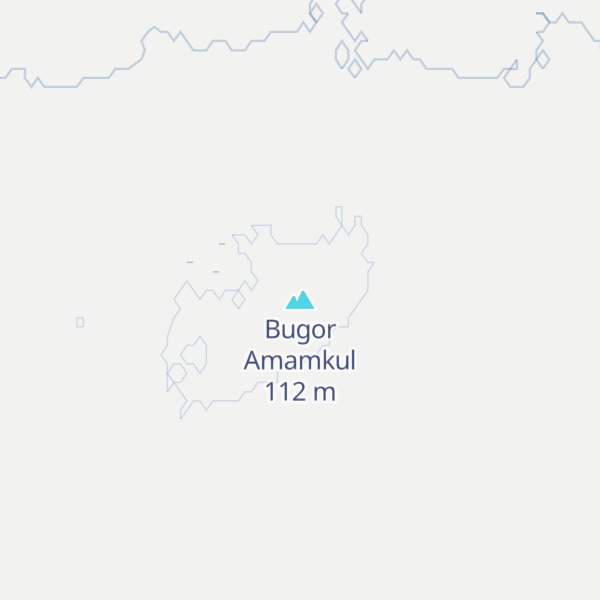 Map of Bugor Amamkul