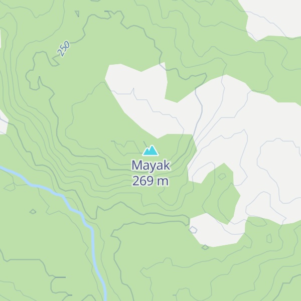 Map of Mayak
