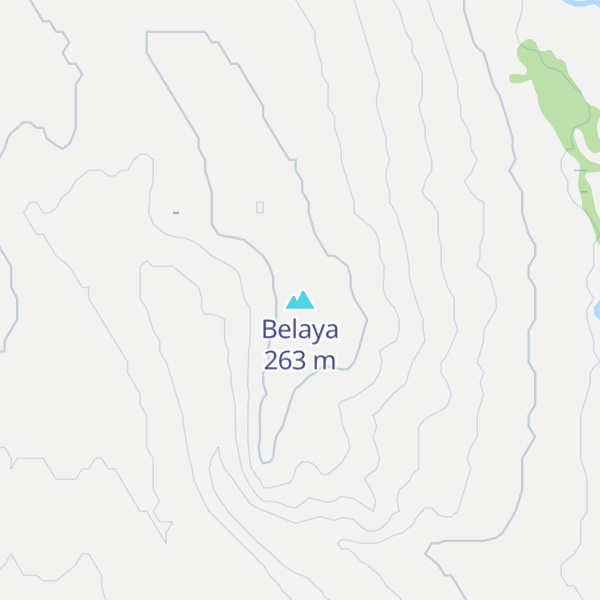Map of Belaya