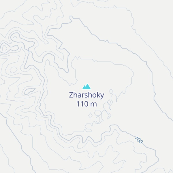 Map of Zharshoky