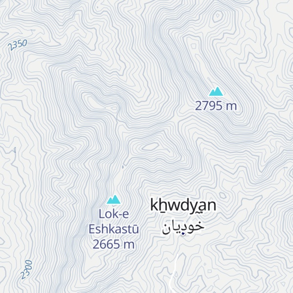 Map of Kūh-e Nūk Sīāh