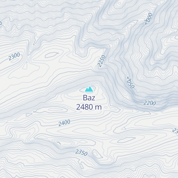 Map of Baz