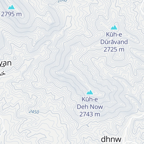 Map of Lok-e Eshkaftū