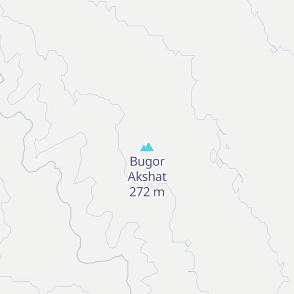 Map of Bugor Akshat