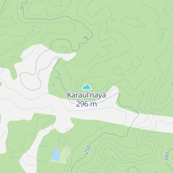Map of Karaul’naya