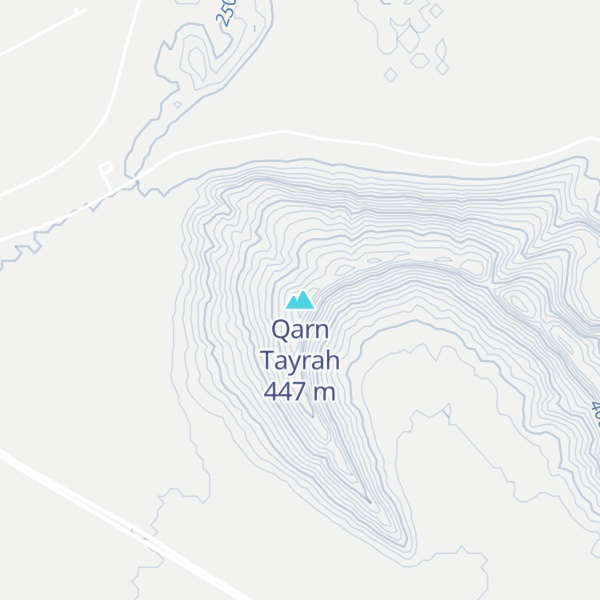 Map of Qarn Tayrah