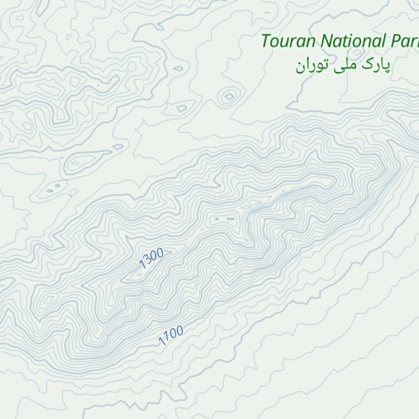 Map of Kūh-e Kandū