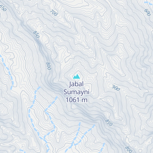 Map of Jabal Sumayni