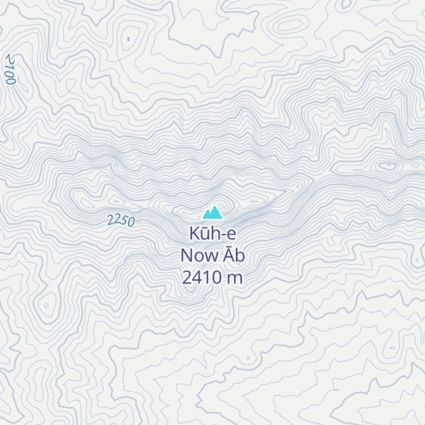 Map of Kūh-e Now Āb