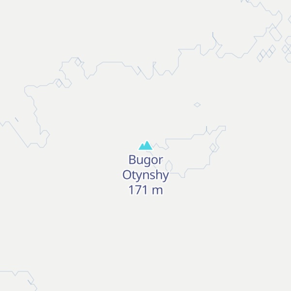 Map of Bugor Otynshy