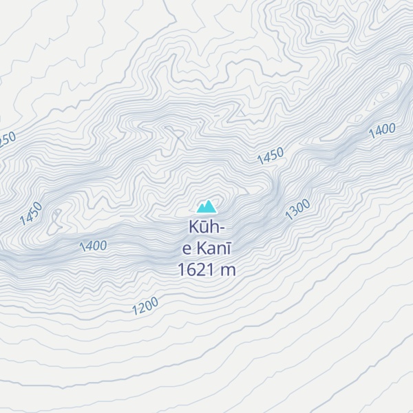 Map of Kūh-e Kanī