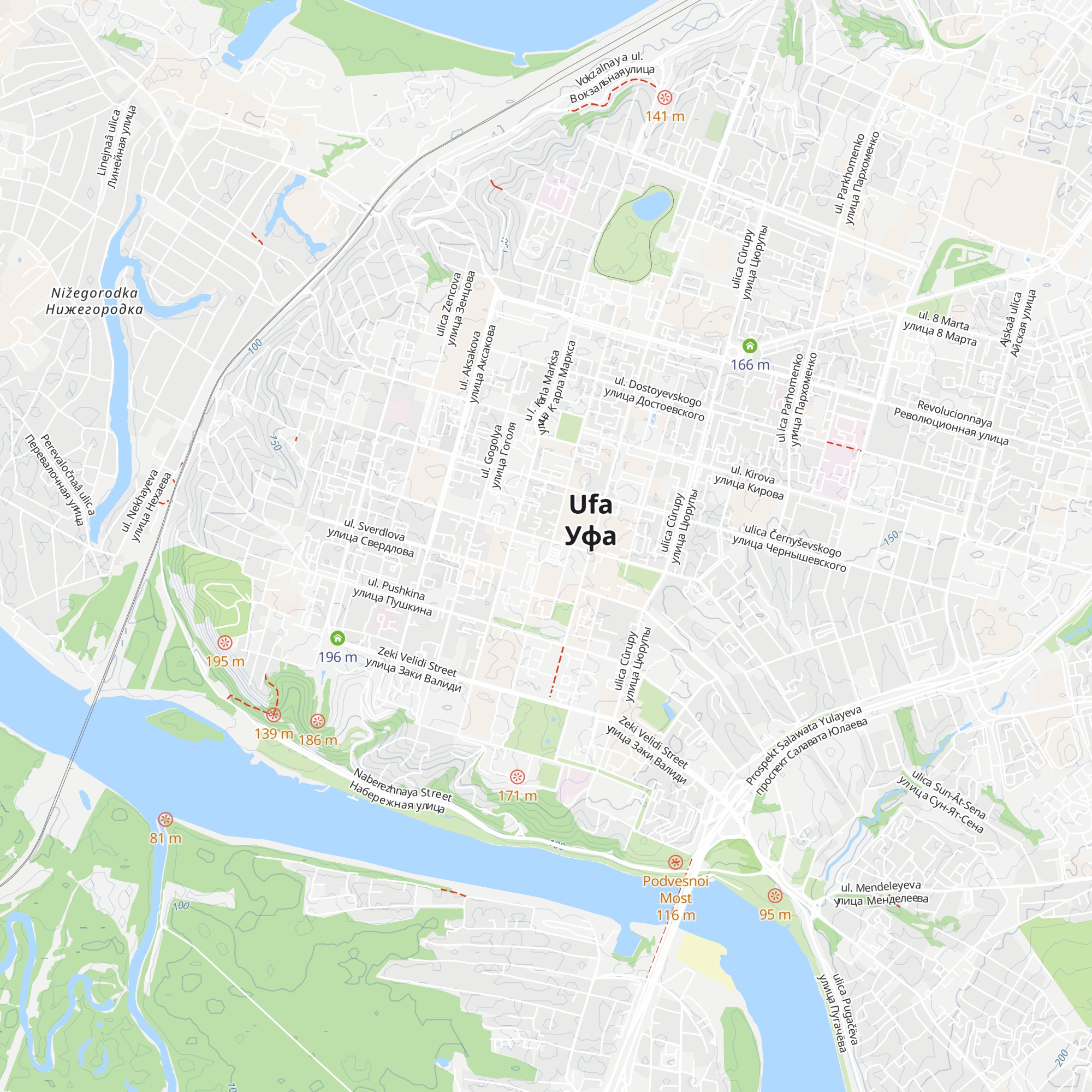 Turistsko-informacionnii Centr Respubliki Bashkortostan map