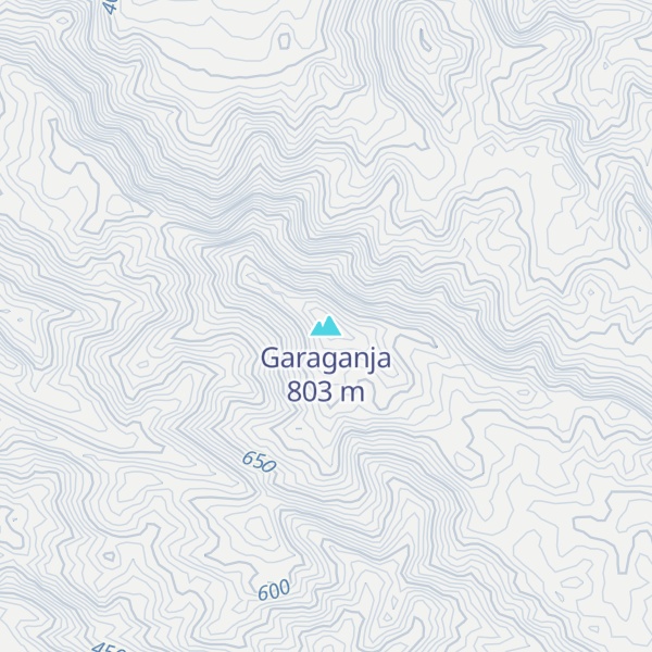 Map of Garaganja