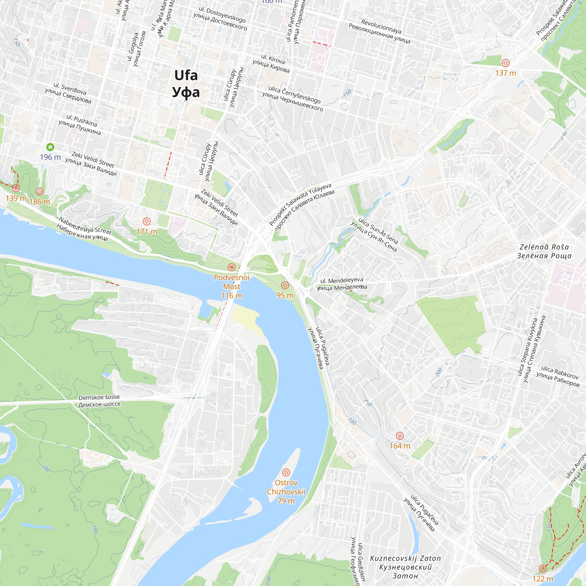 Turistsko-informacionnii Centr Rb map