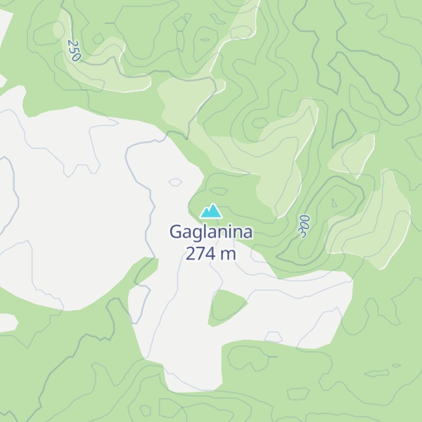 Map of Gaglanina