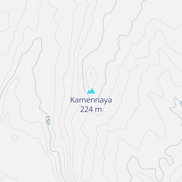 Map of Kamennaya