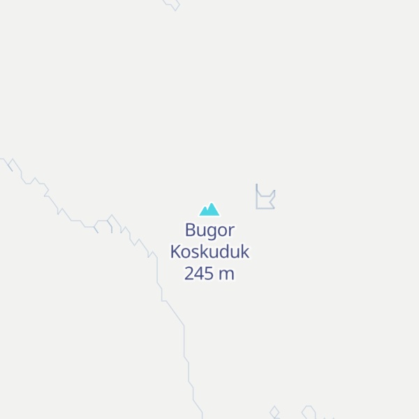 Map of Bugor Koskuduk