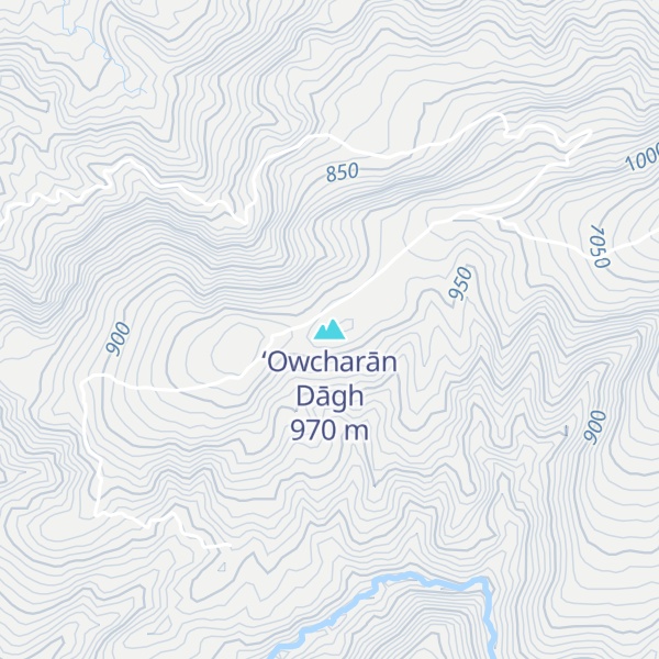 Map of ‘Owcharān Dāgh