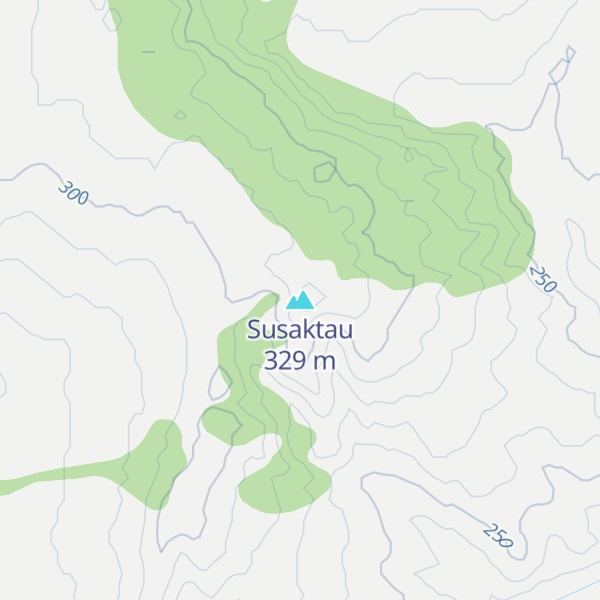 Map of Susaktau