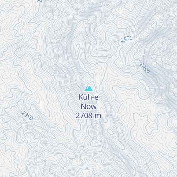 Map of Kūh-e Now