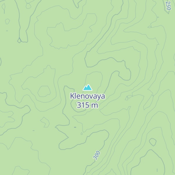 Map of Klenovaya