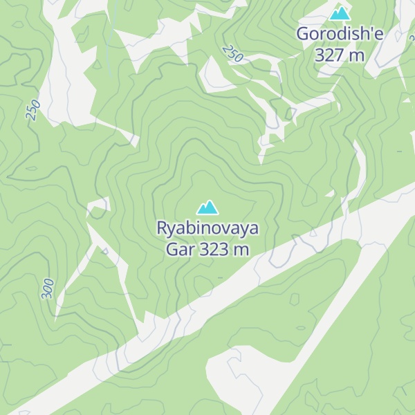 Map of Ryabinovaya Gar