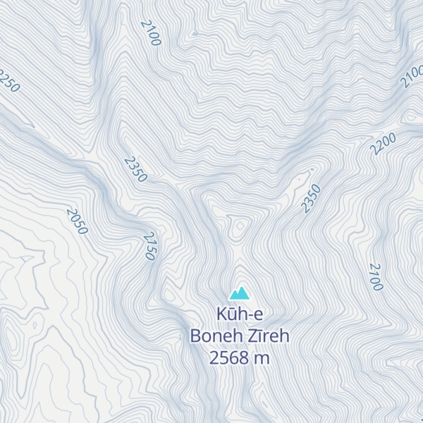 Map of Kūh-e Jā’īn