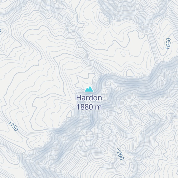 Map of Hardon