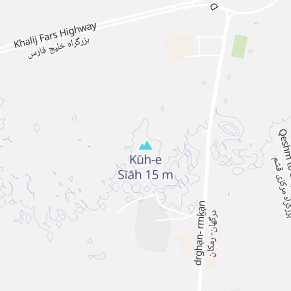 Map of Kūh-e Sīāh