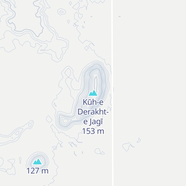 Map of Kūh-e Derakht-e Jagī