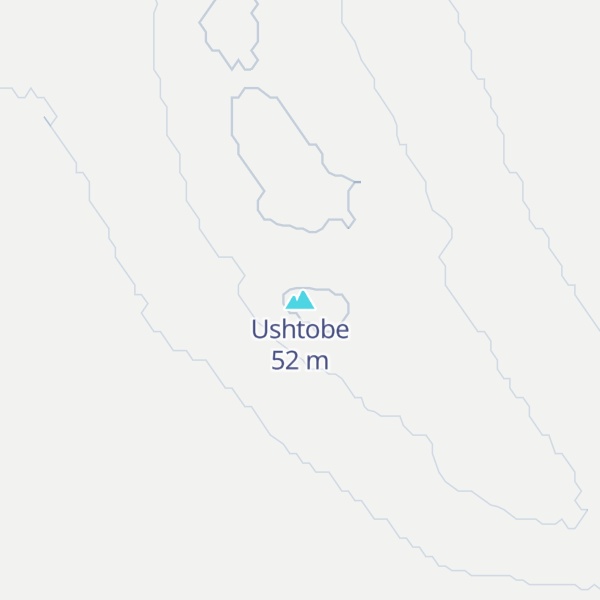 Map of Ushtobe