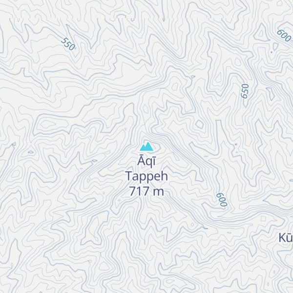 Map of Āqī Tappeh