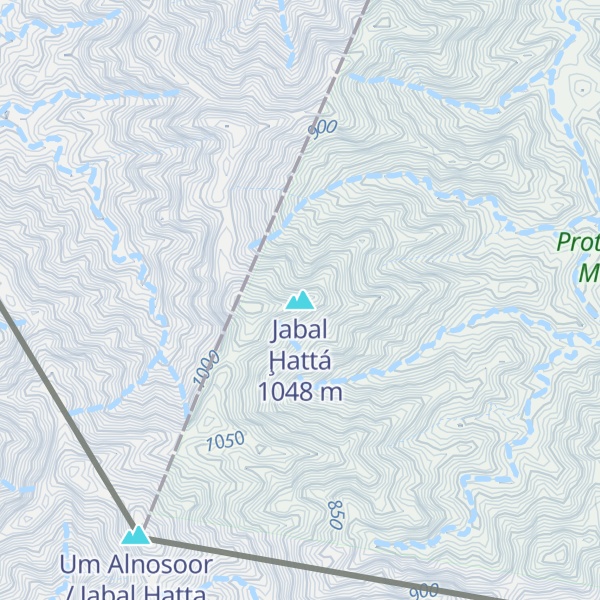 Map of Jabal Ḩattá