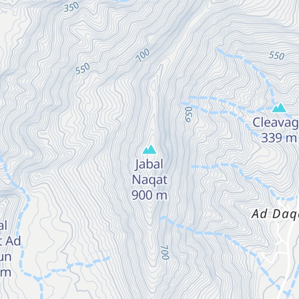 Map of Jabal Naqat