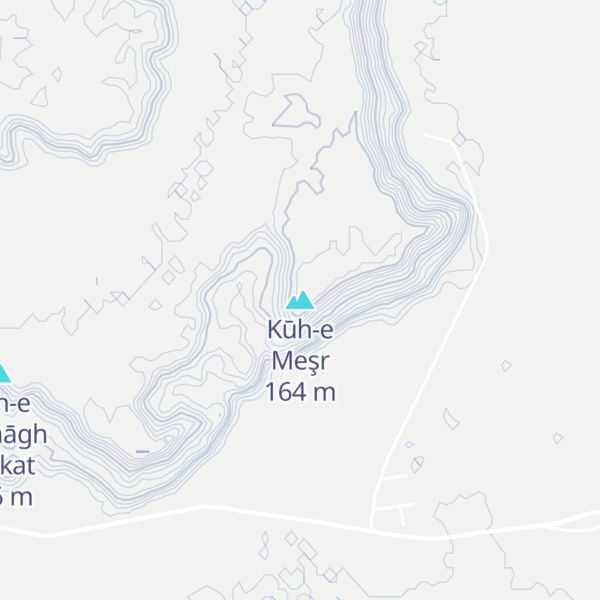 Map of Kūh-e Meşr