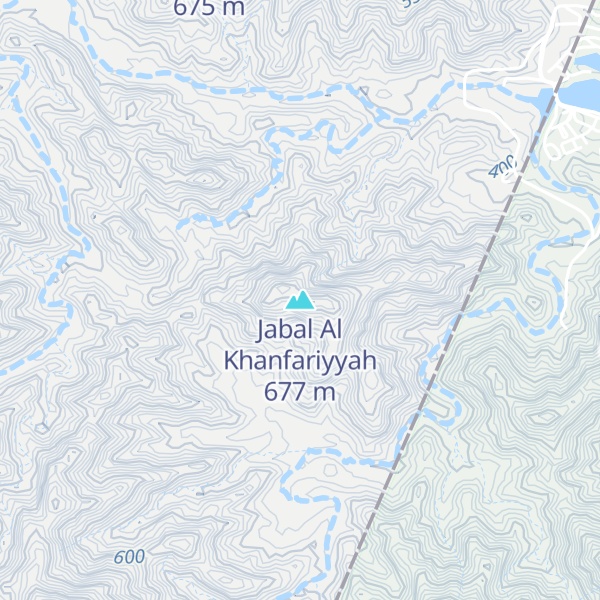 Map of Jabal Al Khanfariyyah